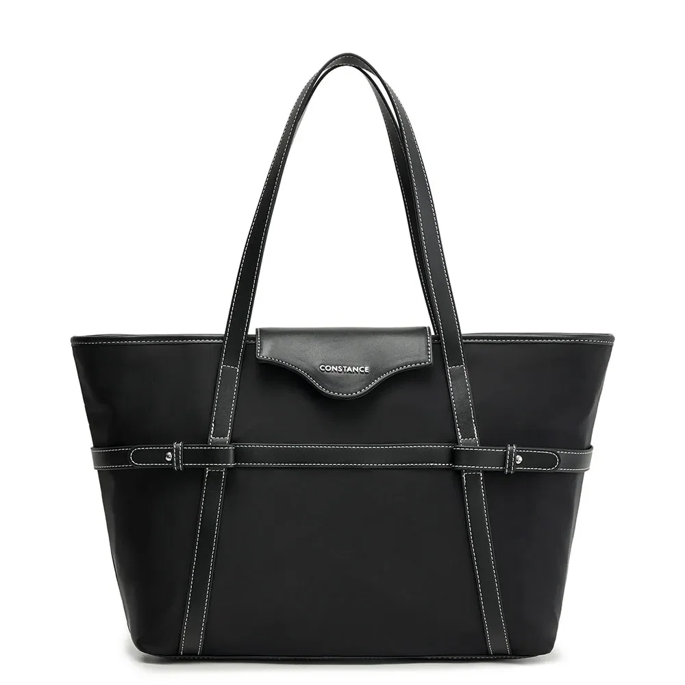 Bolsa Shopping Nylon Preta