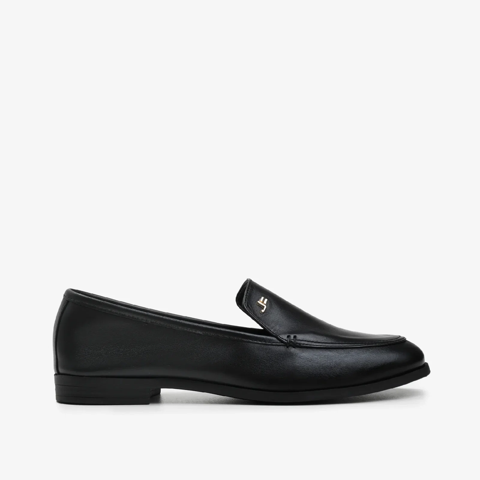 Loafer Preto Couro