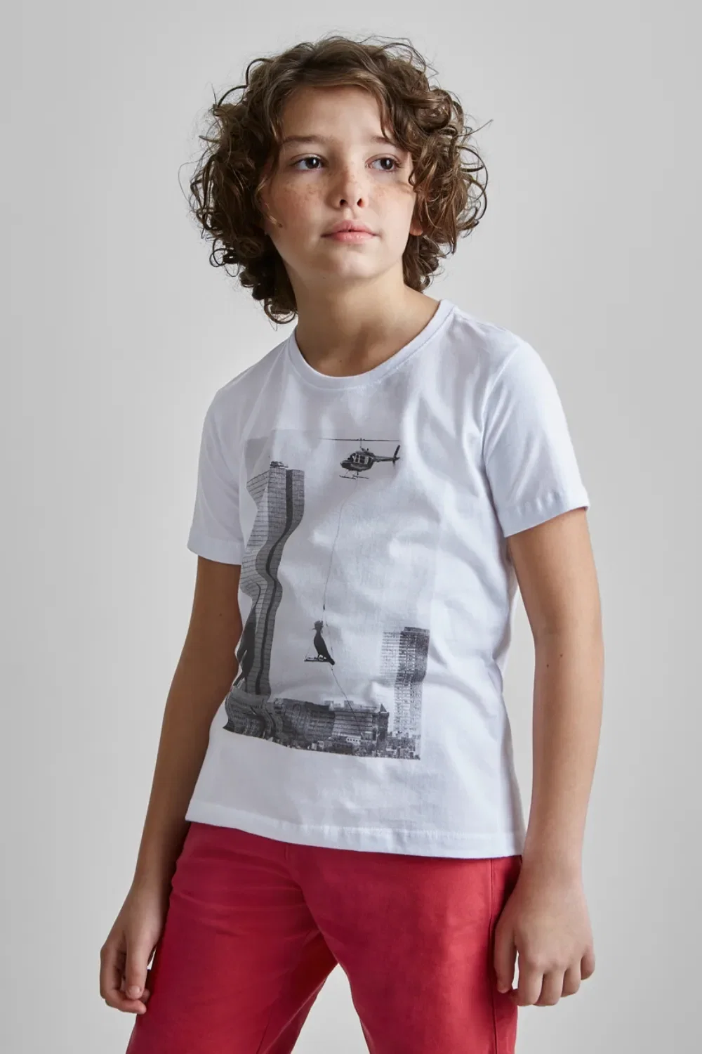 Camiseta RESERVA MINI Estampa Pica-pau Aéreo