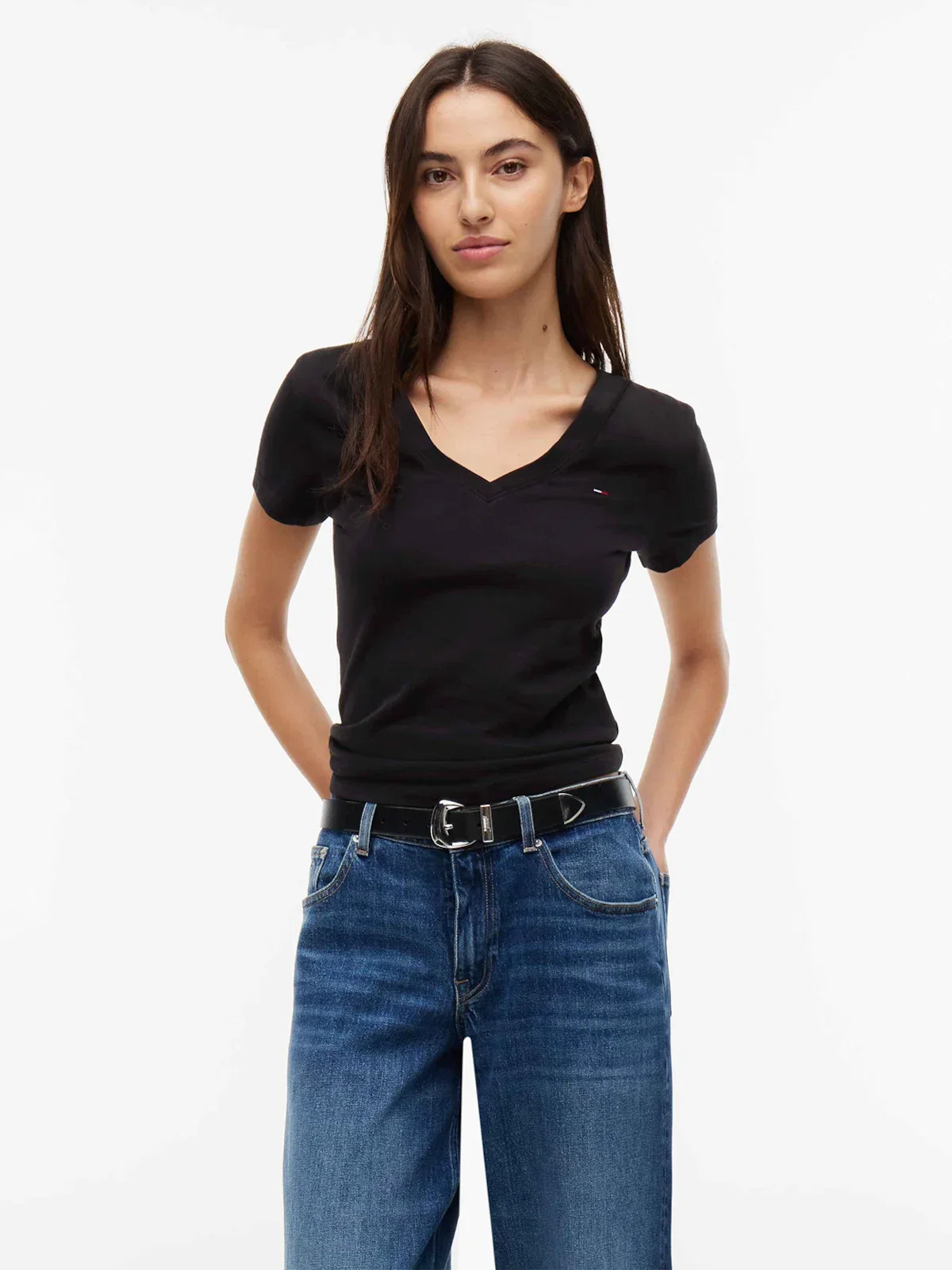 Camiseta Slim Gola V