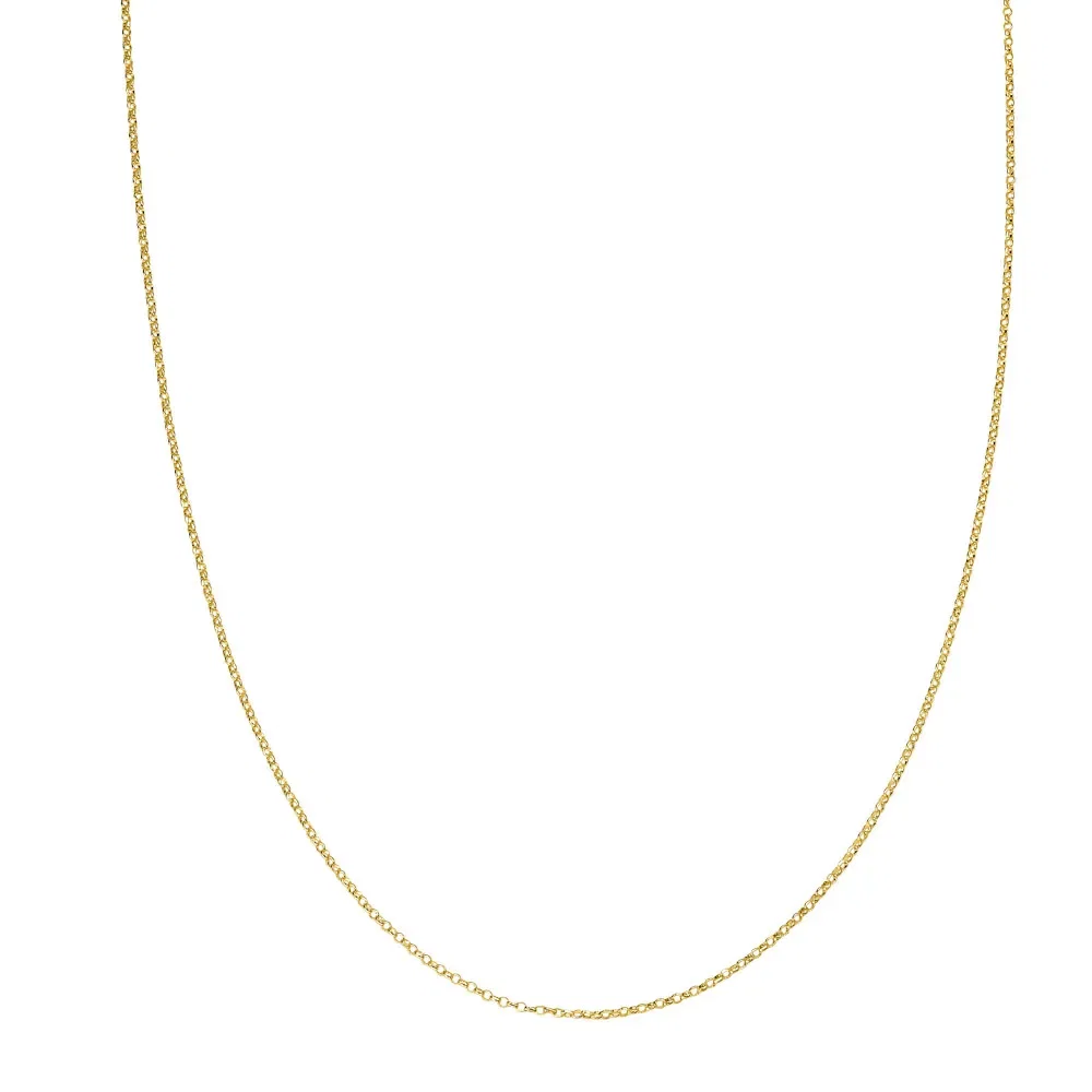 Corrente Elos Portugueses em Ouro Amarelo 18k, 60cm — imagem 1