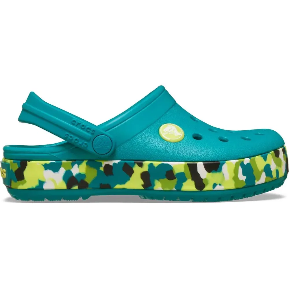Crocband Glow Confetti Band Clog Infantil — imagem 1