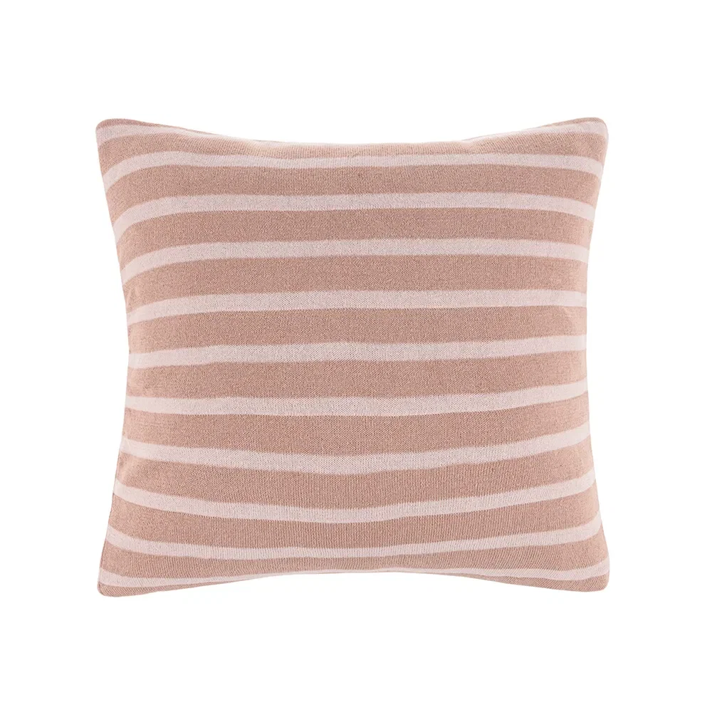 Almofada Tricot Simona Rosa 40cm x 40cm