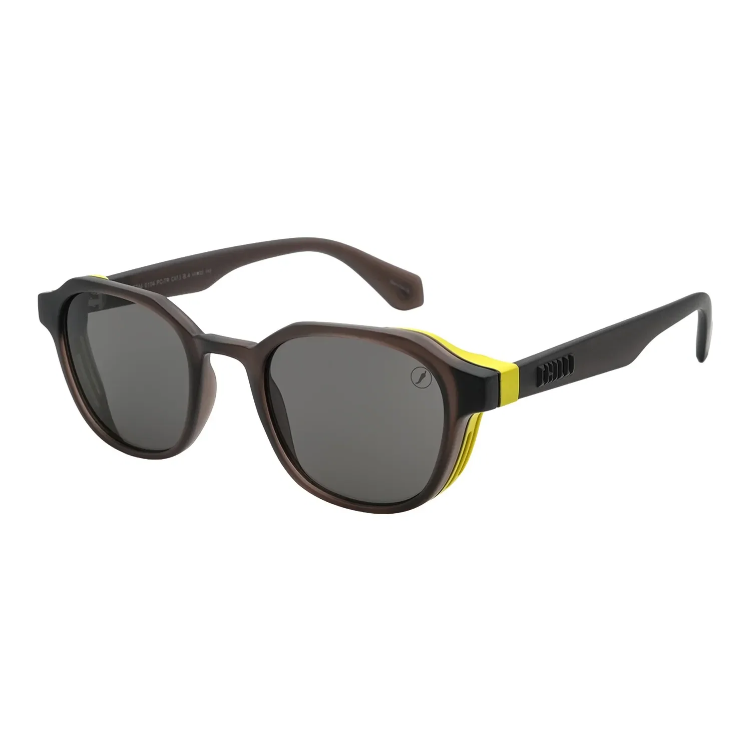 Óculos de Sol Masculino Chilli Beans Flap Quadrado Cinza — imagem 1
