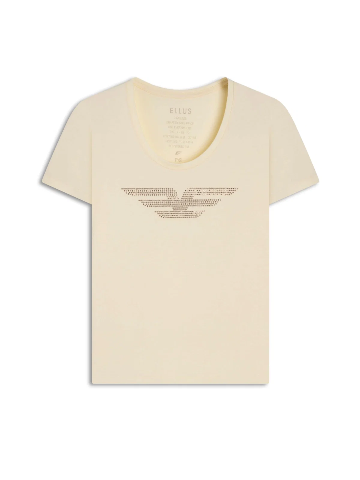 Blusa Cotton Ellus Easa Barcelona Off White