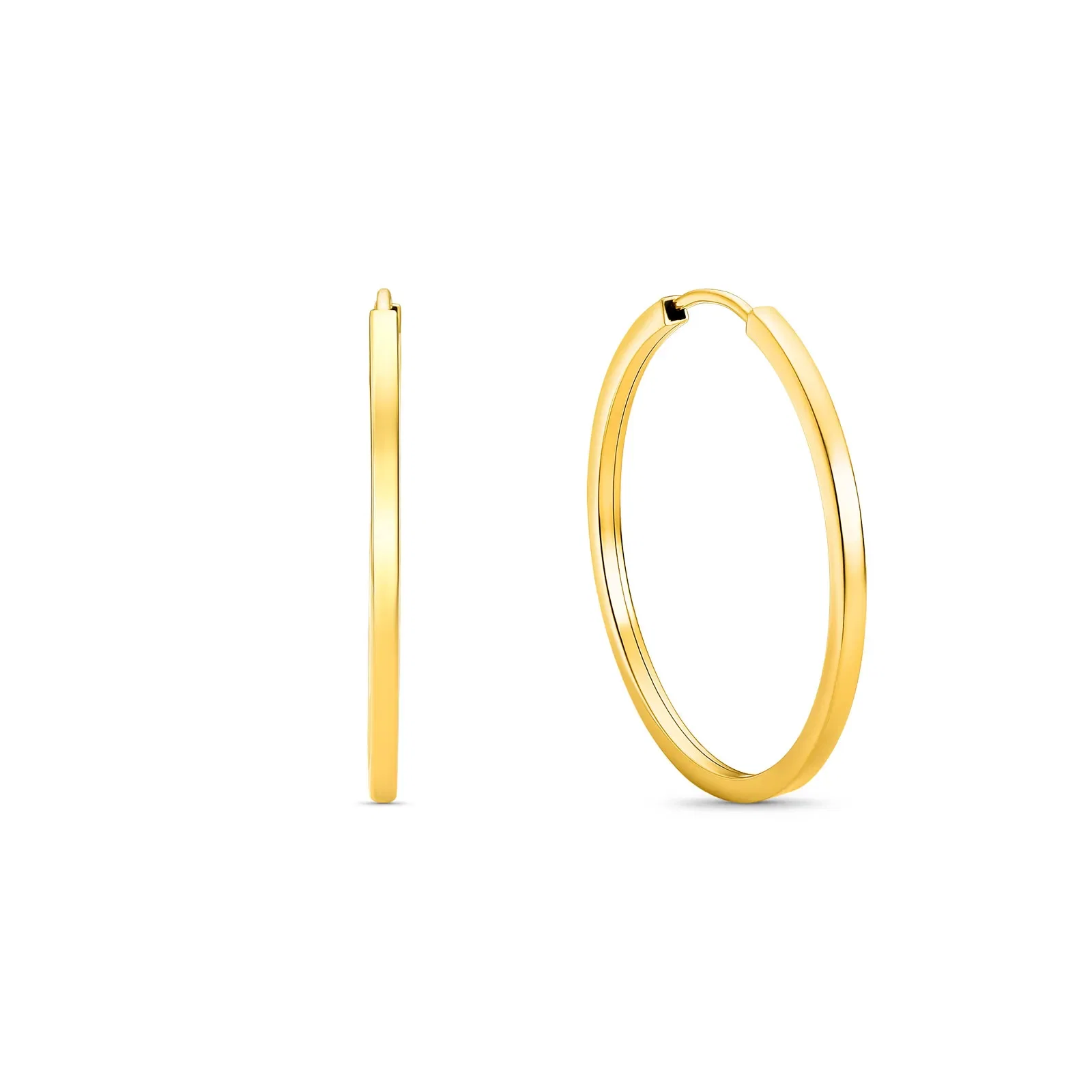 Argola em Ouro Amarelo 18k, 22mm