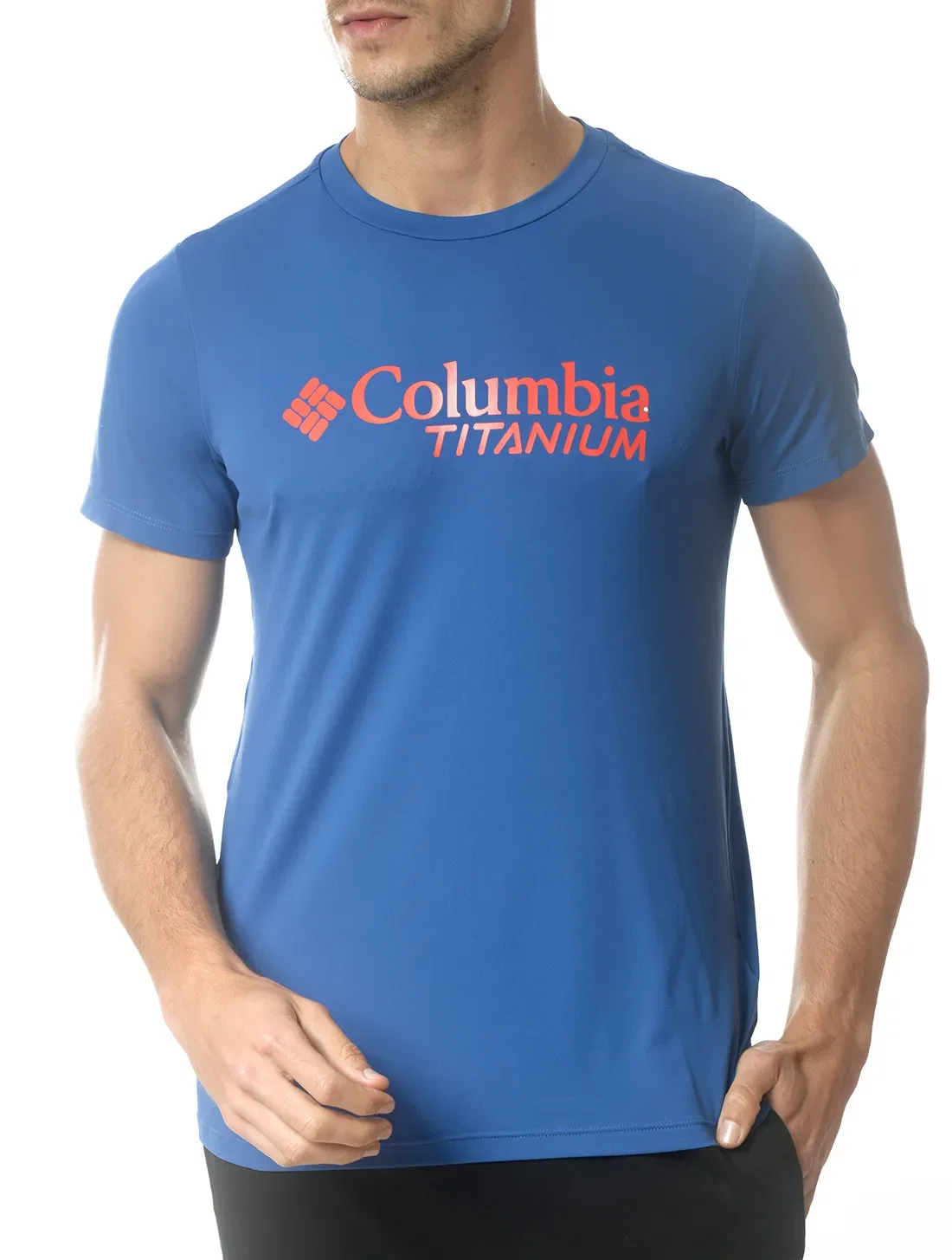 Camiseta Columbia Masculina Neblina Titanium Burst