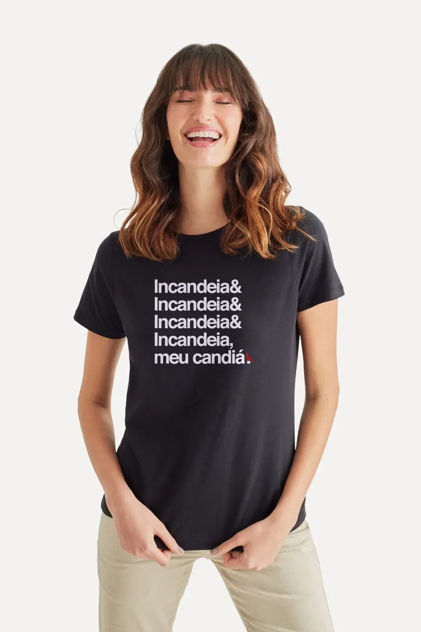 Camiseta Feminina Zeca Incandeia — imagem 1
