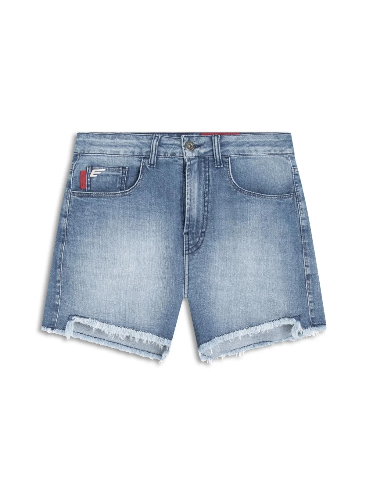 Short Dark Indigo Higher Lolla 1757 - Lav. Medio C/ Used — imagem 1