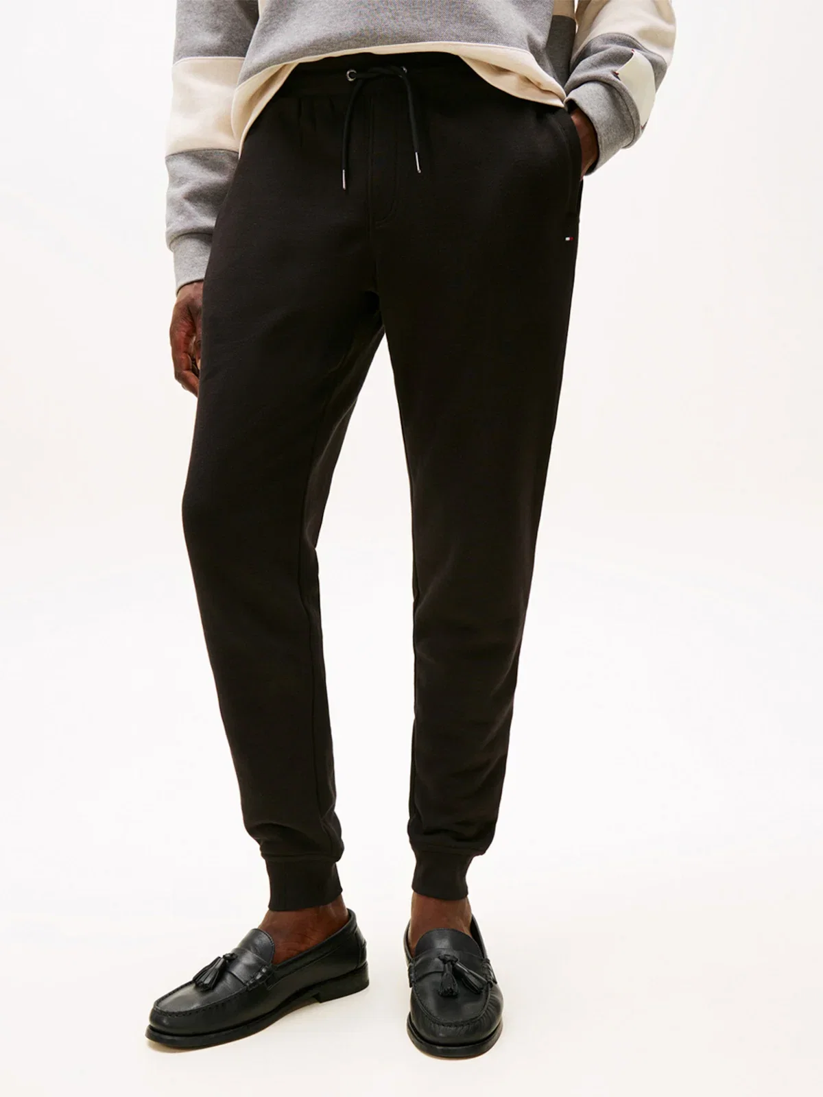 Calça de Moletom TOMMY HILFIGER com Logo e Bandeira