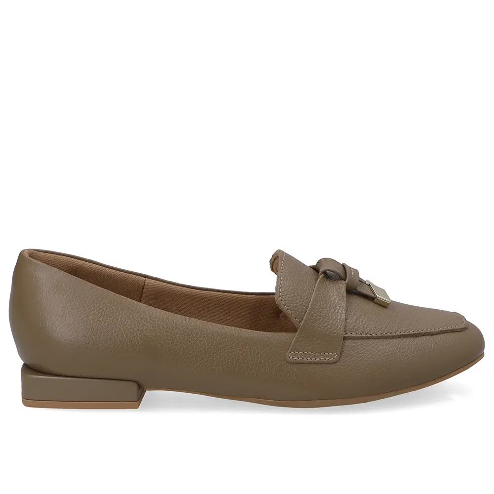 Loafer Marrom Couro Top
