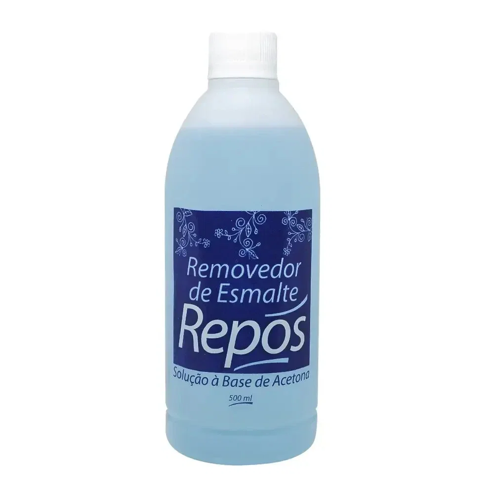 Removedor de Esmalte Repos Com Acetona 500ml