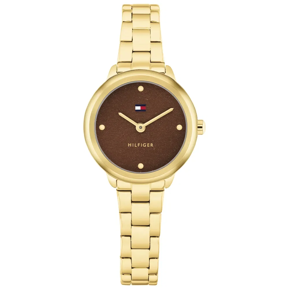 Relógio Tommy Hilfiger Demi Feminino Aço Dourado 1782815