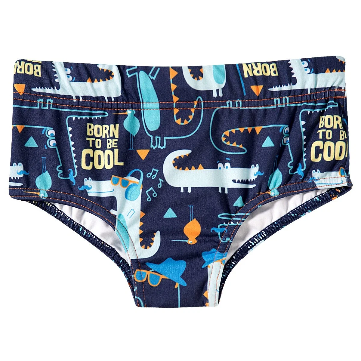Sunga Praia Kids Jacarezinho Lycra Proteção Uv 50+ Tip Top