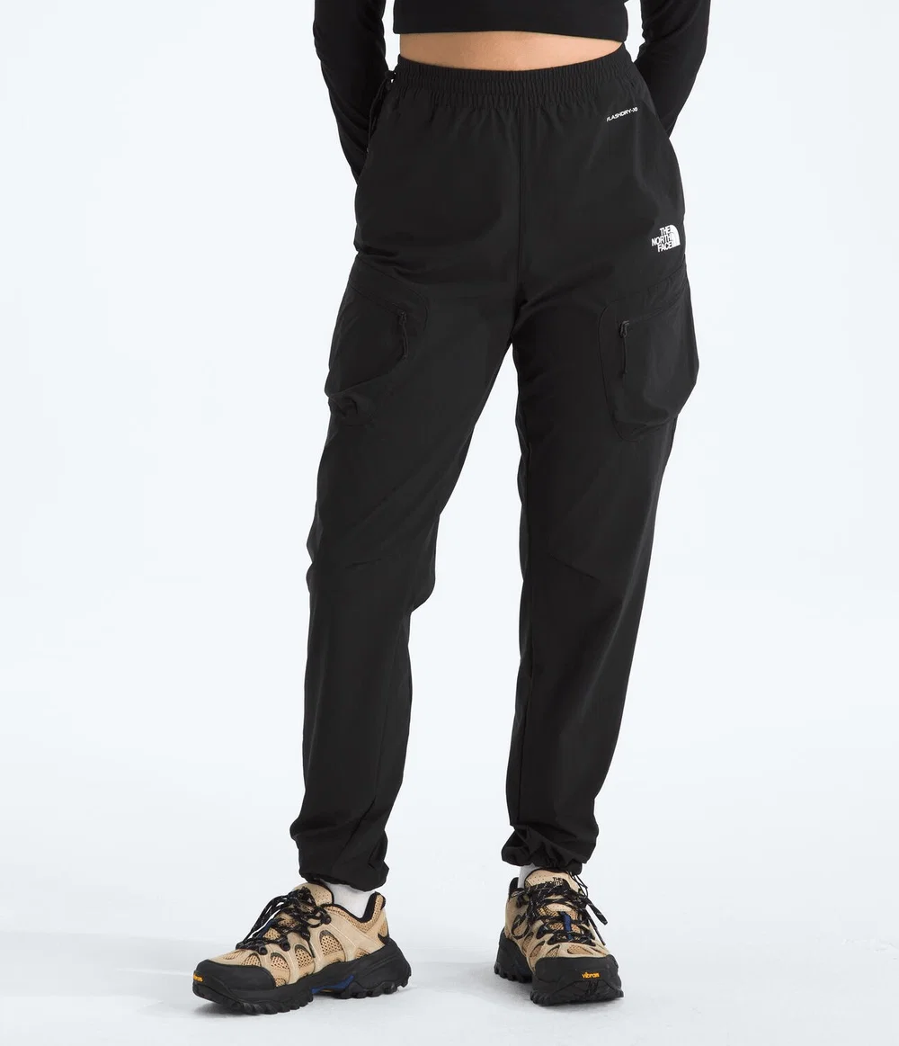 Calça Feminina Packable Regular Straight Jogger TNF Black