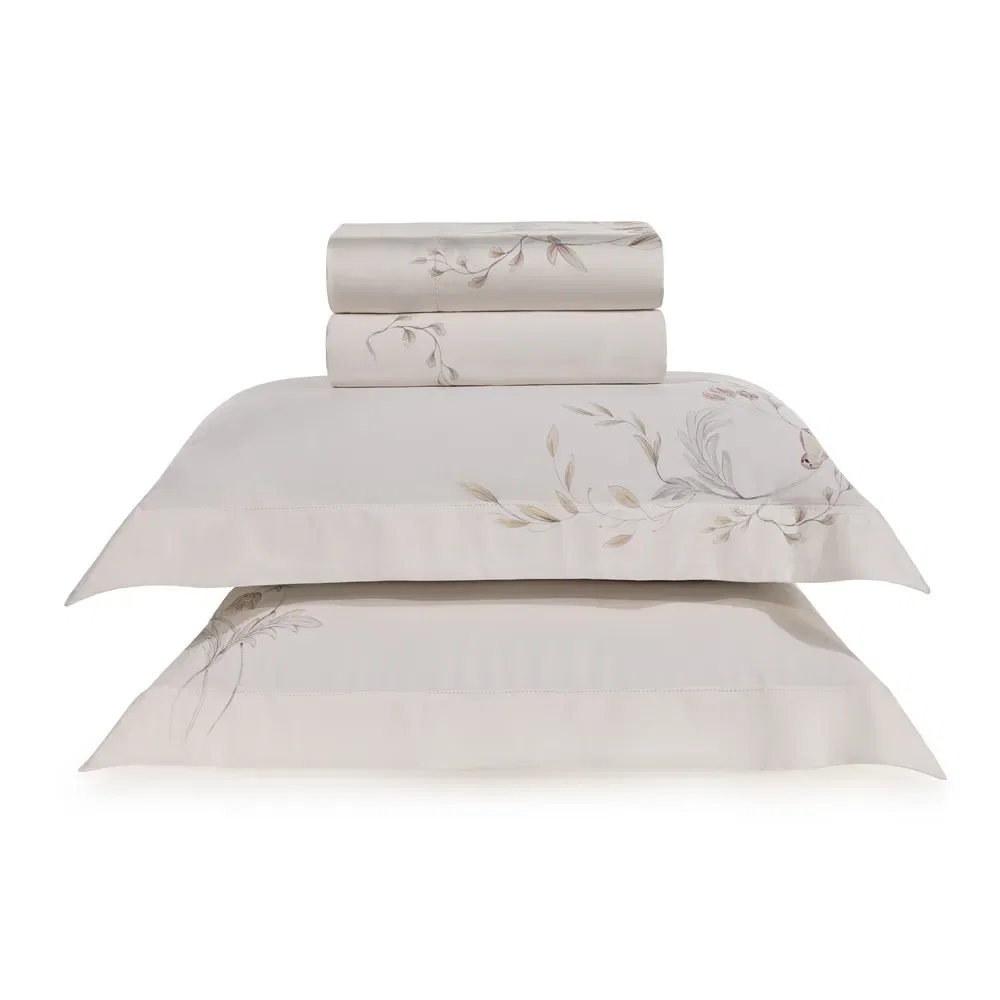 Jogo de Cama Cetim de Bambu 300 Fios Tivoli