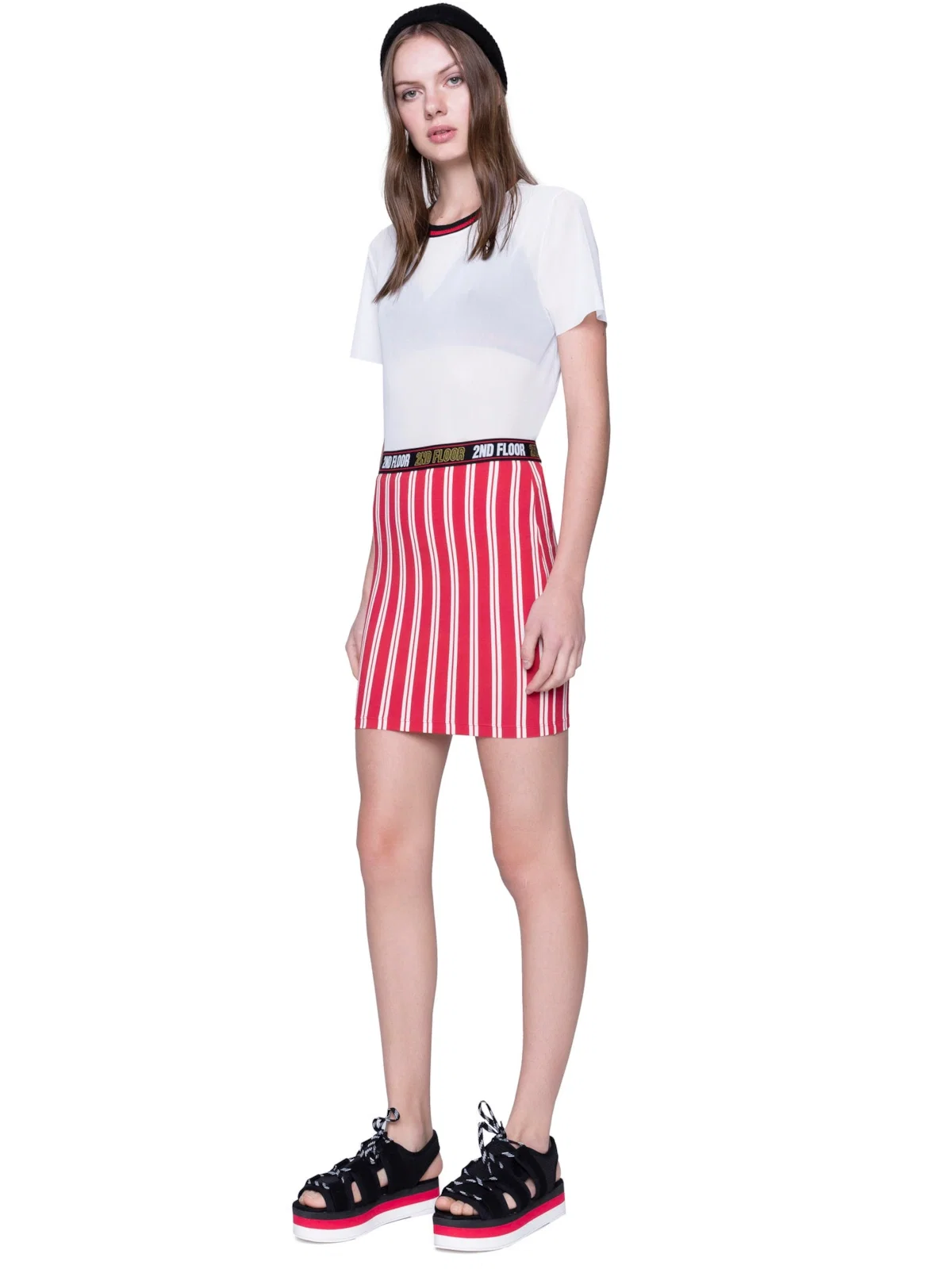 Blusa Chiffon Silky Off White
