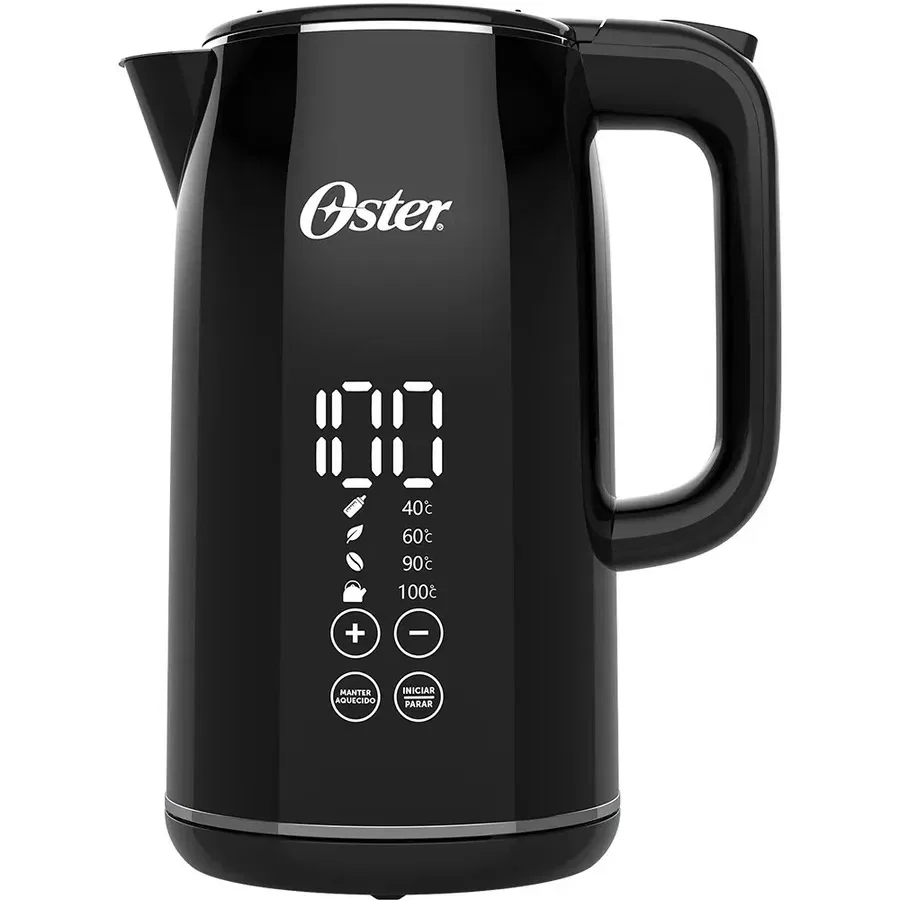 Chaleira Elétrica Digital 1,7 Litros 220V Oster Preto