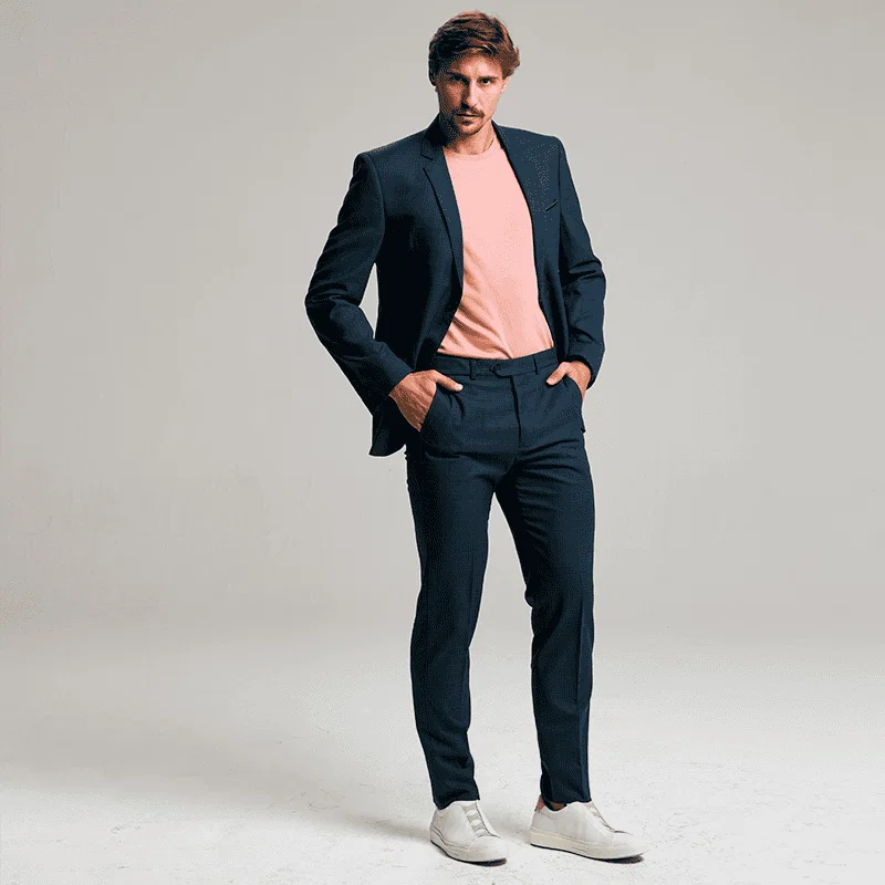Traje Poliviscose