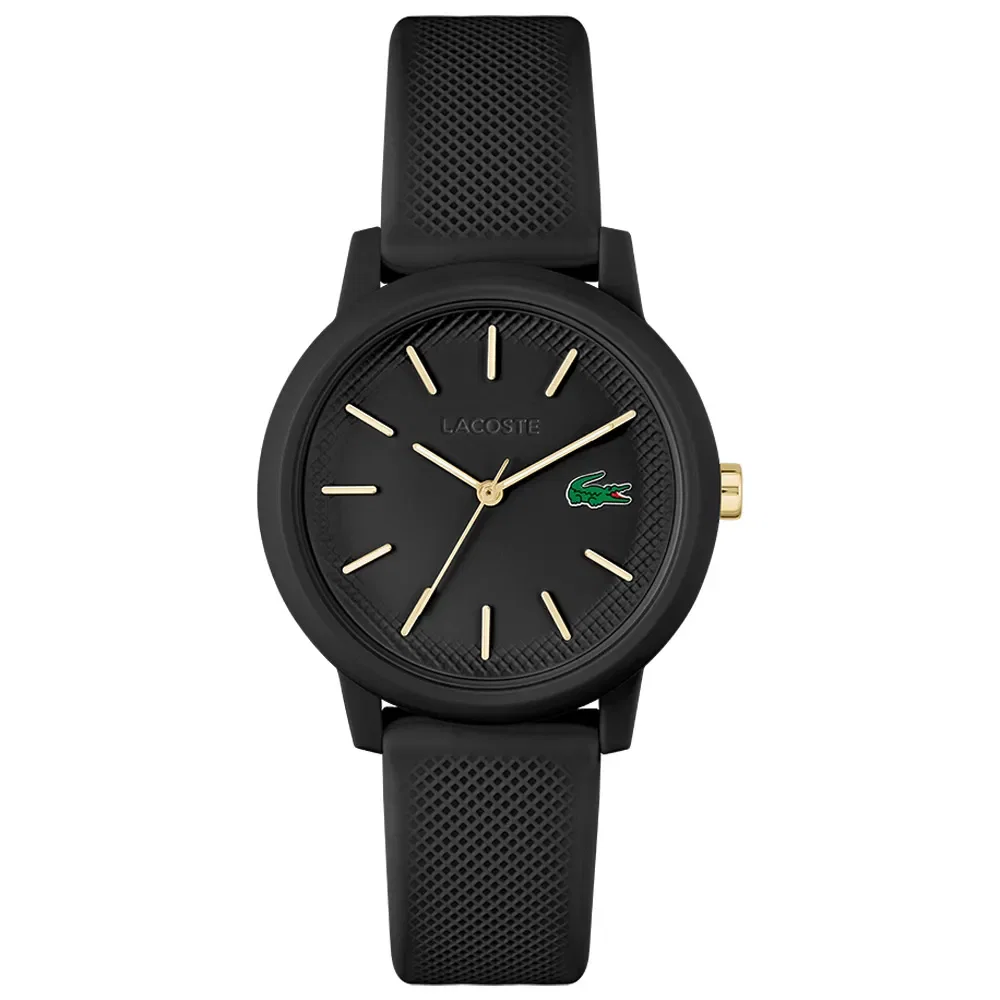 Relógio Lacoste Feminino Borracha Preto 2001212