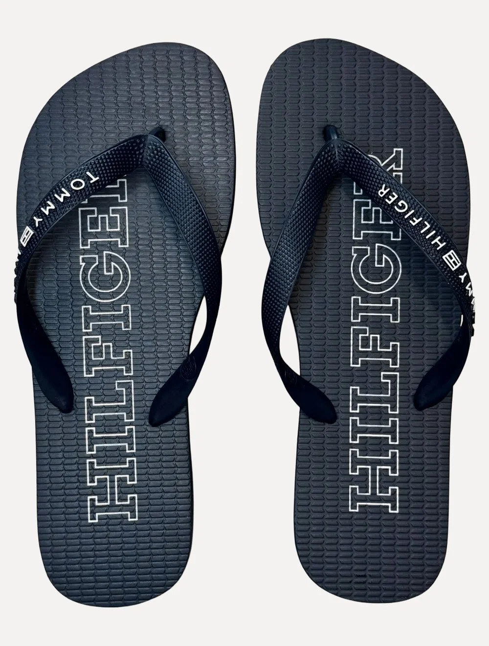 Chinelo Tommy Hilfiger Masculino Sandal Rubber Beach Azul Marinho