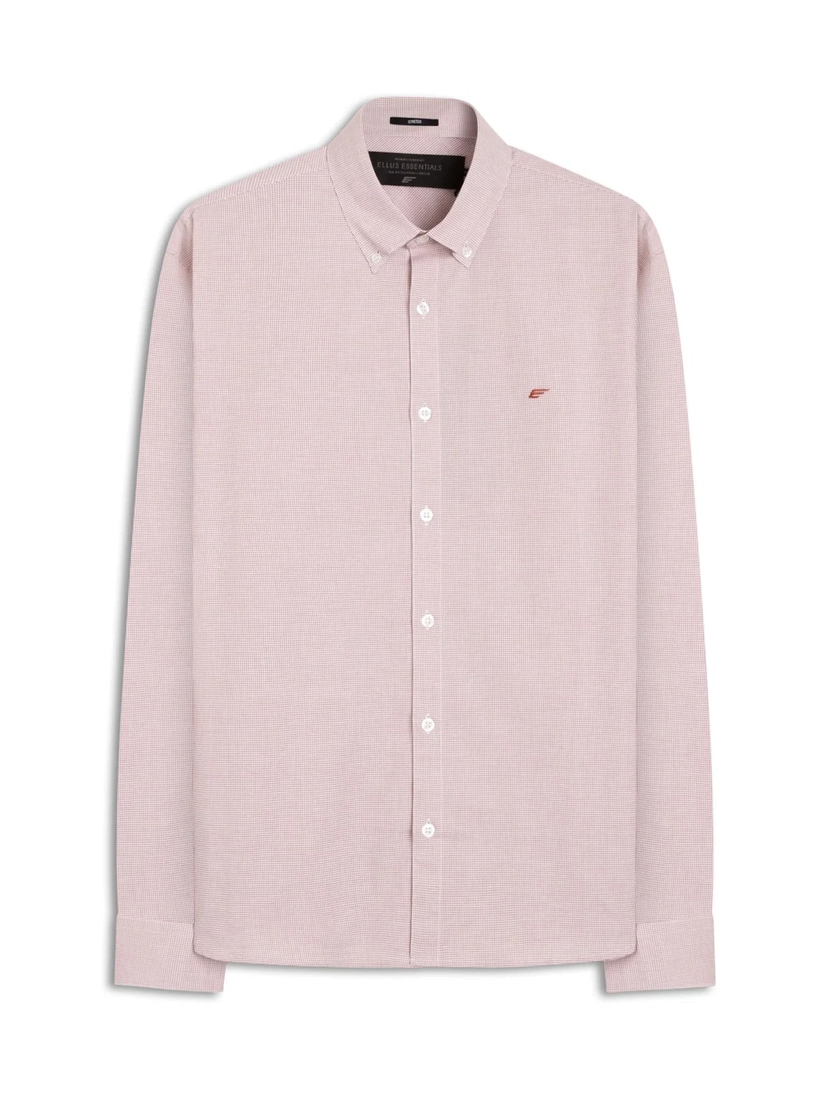 Camisa Tricoline Small Plaid Classic Rosê — imagem 1