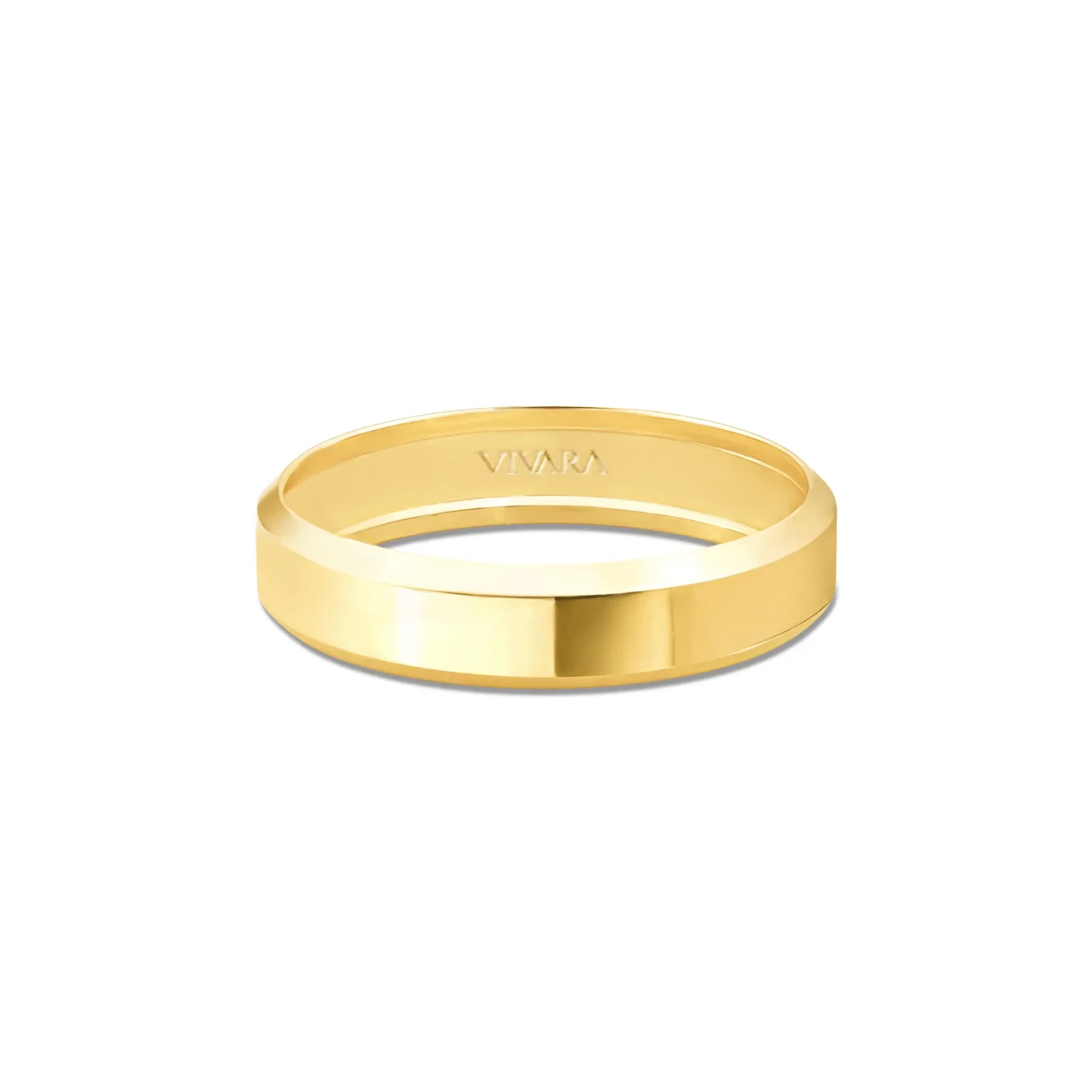 Aliança Kisses em Ouro Amarelo 18k, 4mm — imagem 1