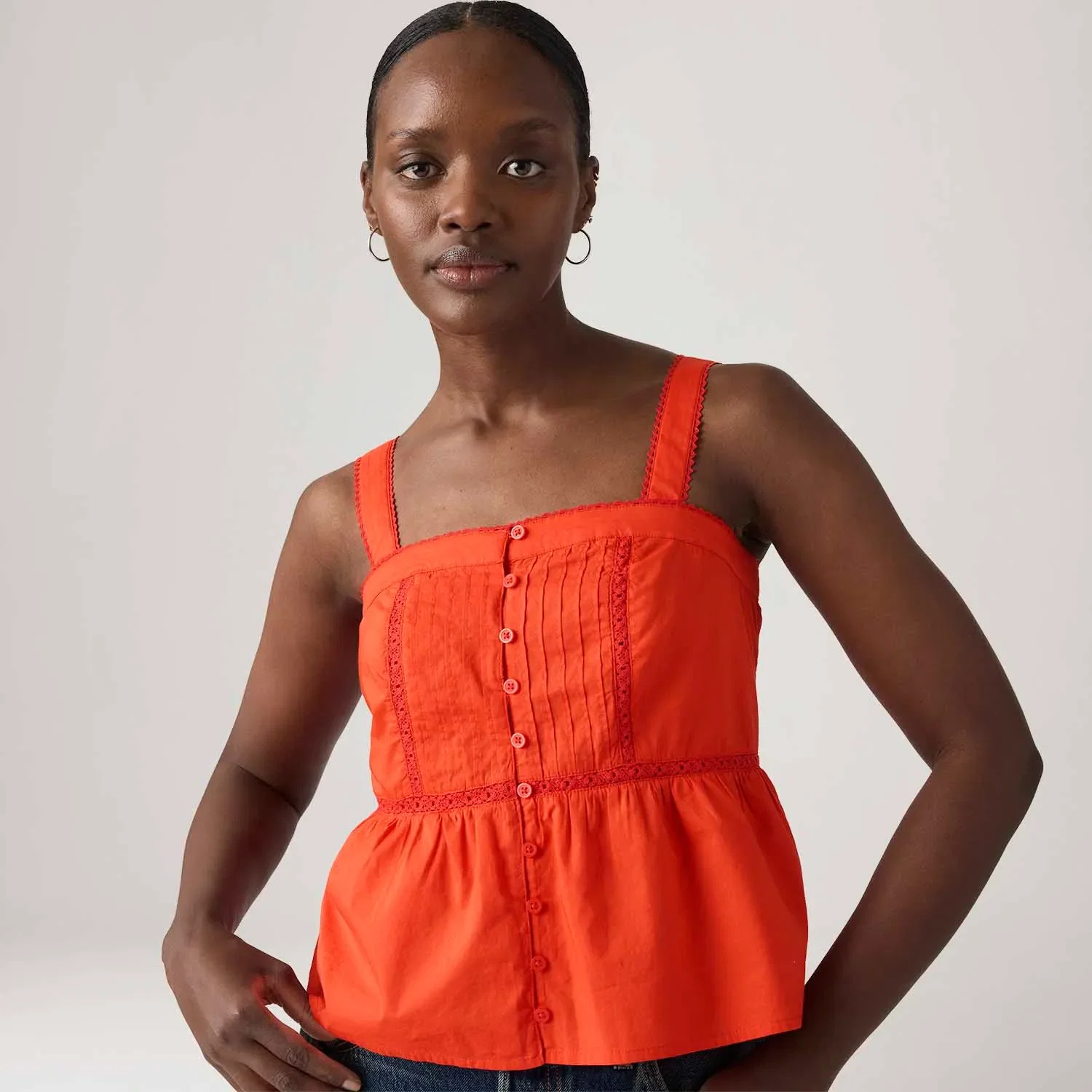 Blusa Levi's® Mimi Laranja
