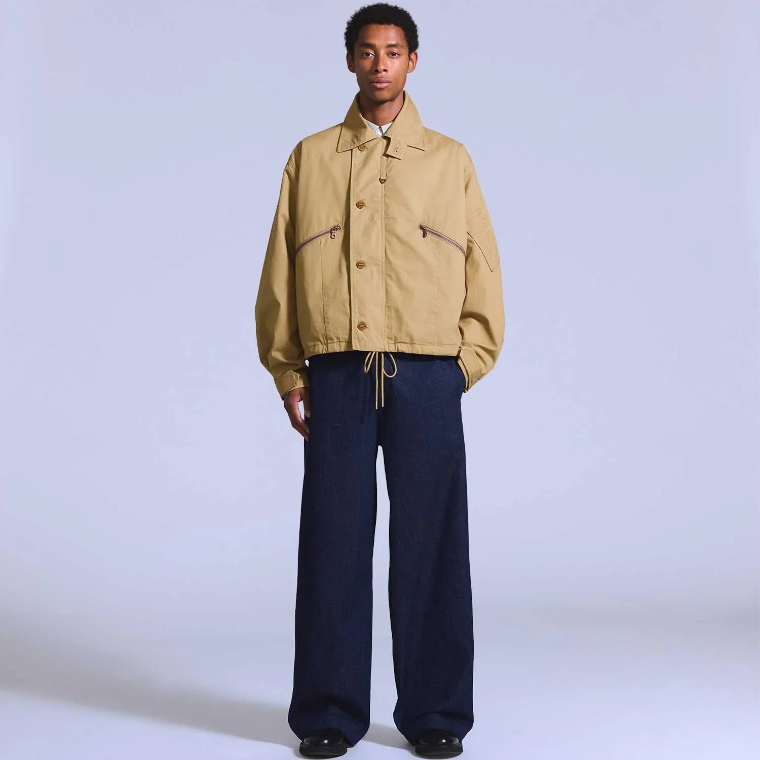 Calça Jeans Levi's® Blue Tab Wideleg Flyer Lavagem Escura — imagem 1