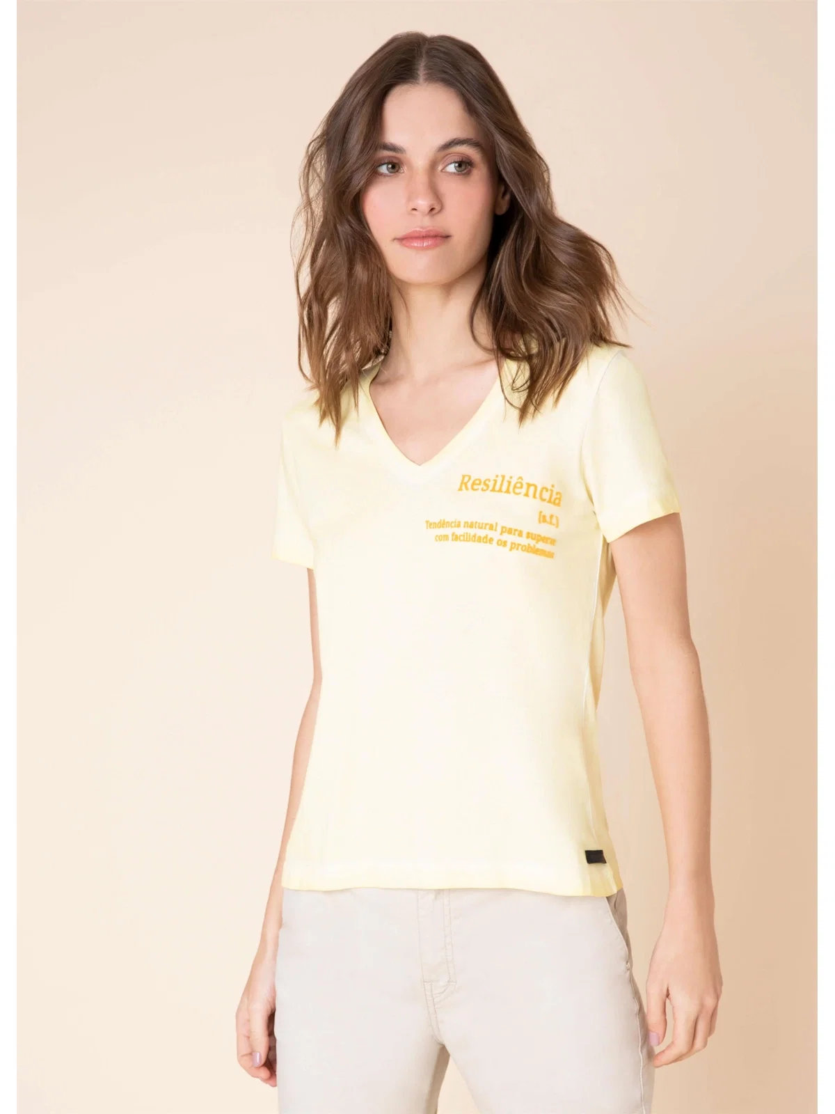 T-Shirt Resiliência Verde Claro