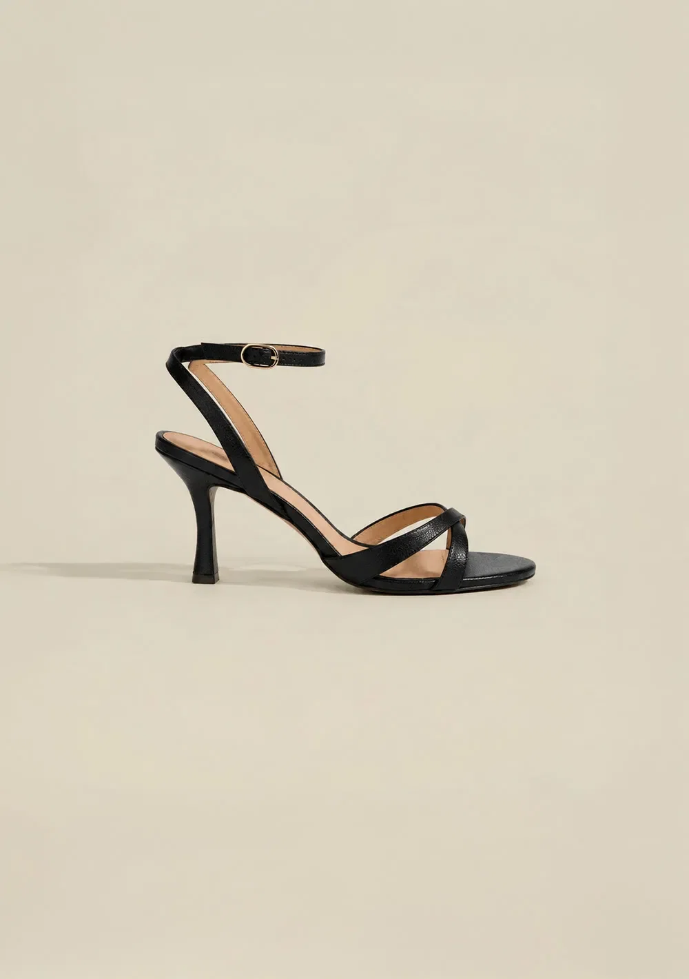 Sandália Salto Gaia Preto