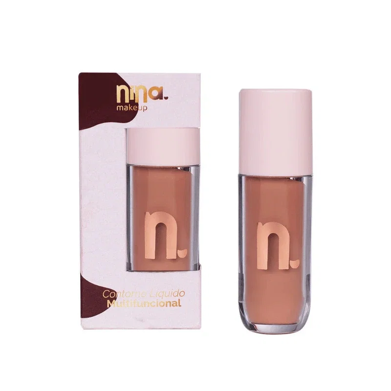 Contorno Líquido Multifuncional Nina Makeup Western Na Sola da Bota