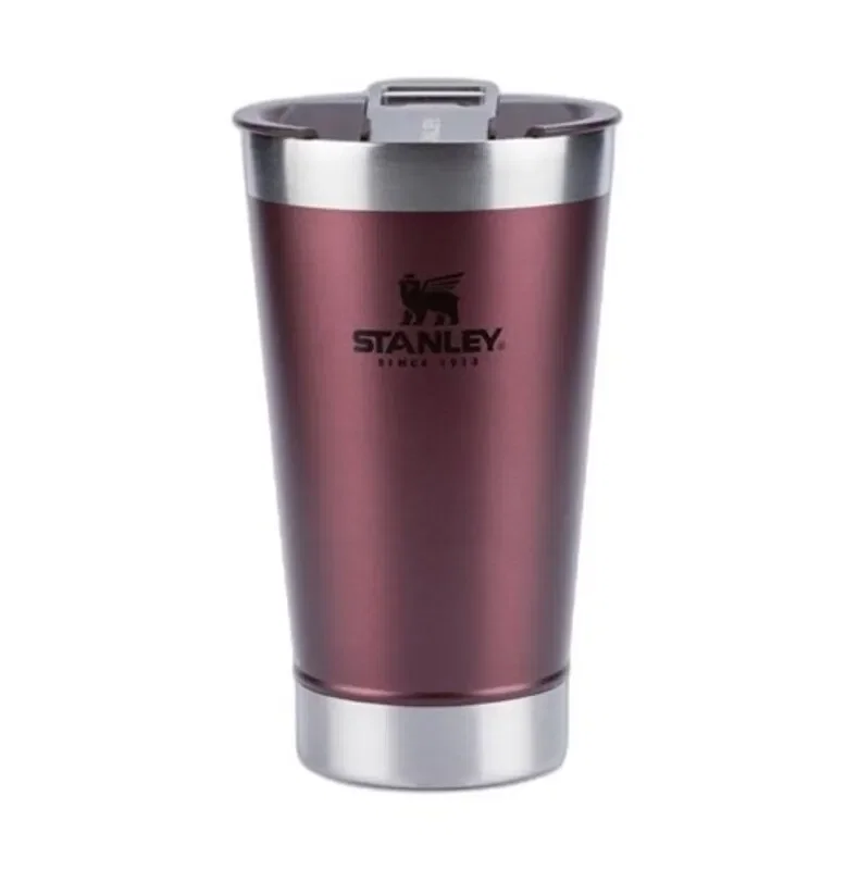 Copo Térmico para Cerveja com Tampa Wine 473ml Stanley Vinho — imagem 1