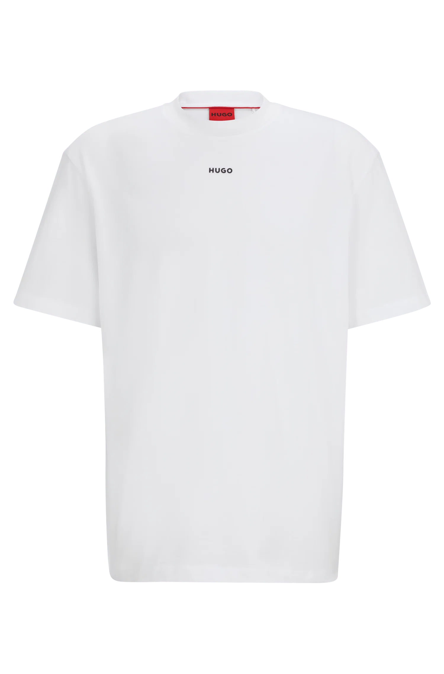 Camiseta De Corte Folgado Em Algodão Com Logo