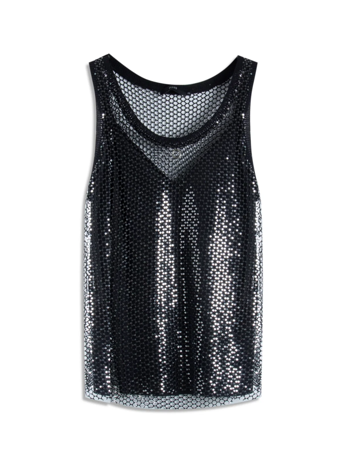 Blusa Ellus Glimmer Sleeveless Preto — imagem 1