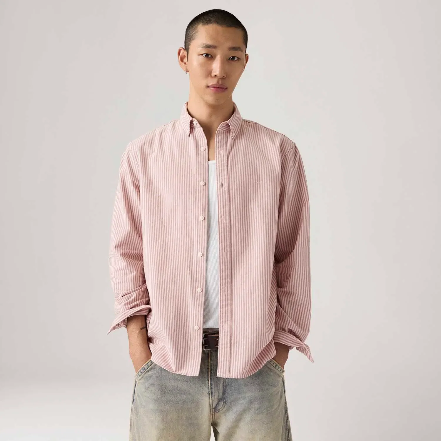Camisa Levi's® Authentic Button Down Rosa