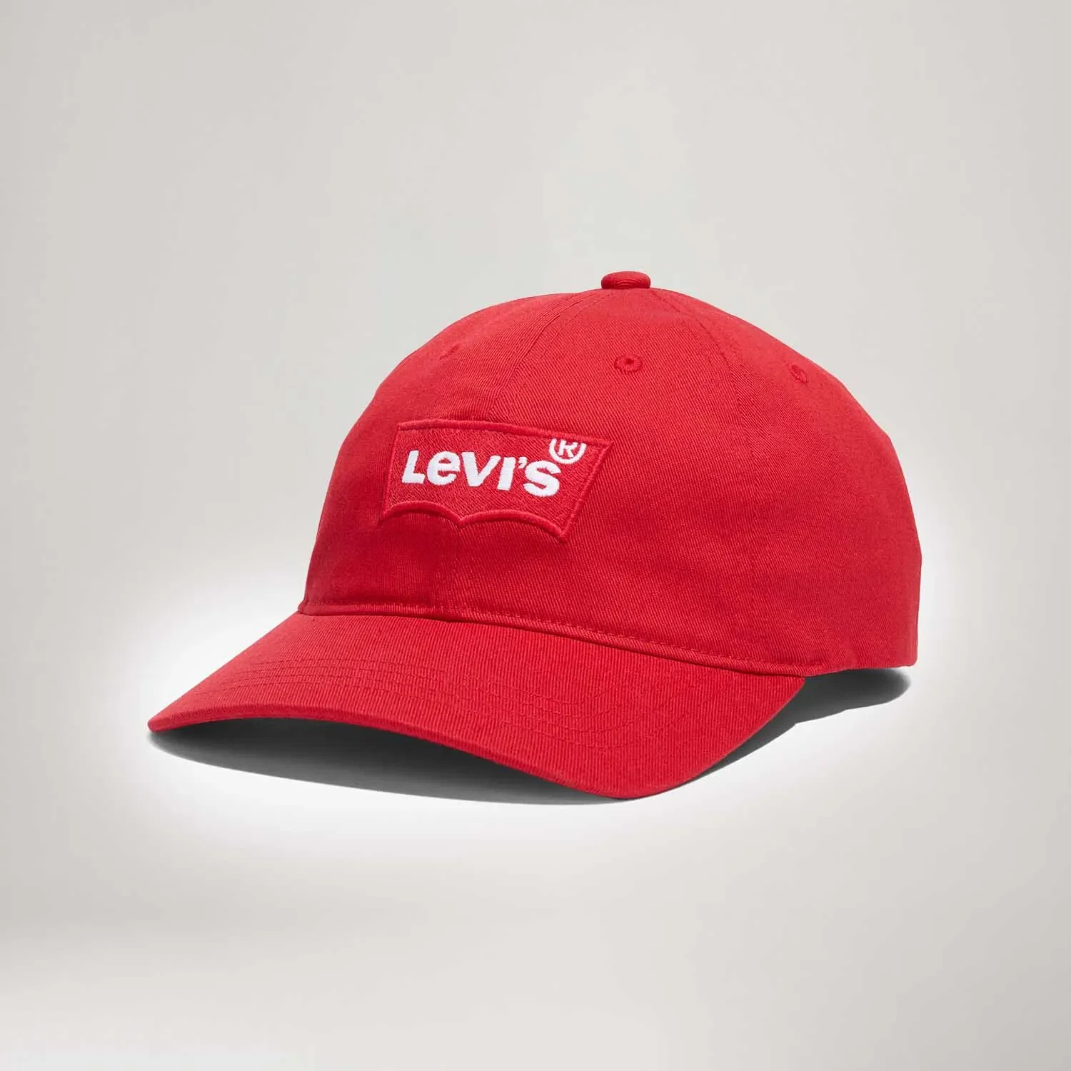 Boné Levi's® Curved Visor Batwing Vermelho - U USA | U BR — imagem 1