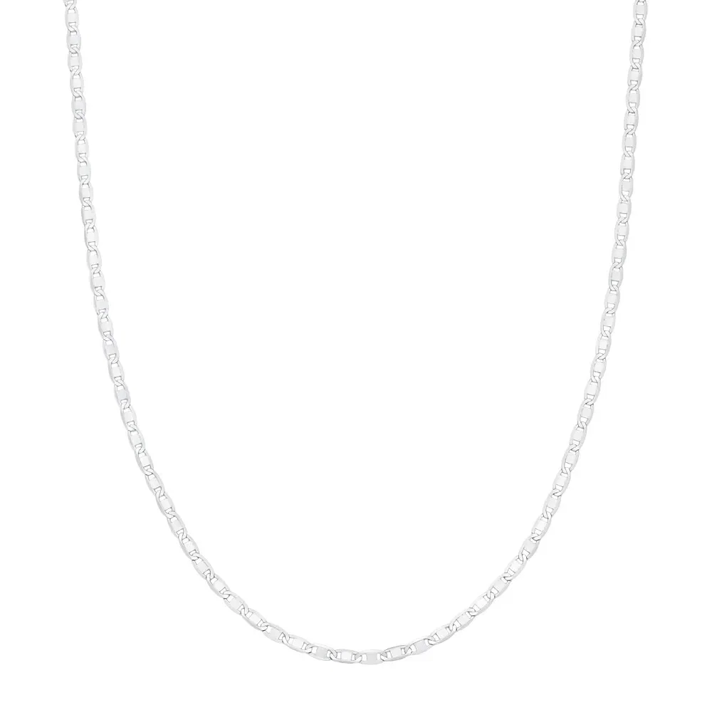 Corrente Piastrine em Prata 925, 40cm