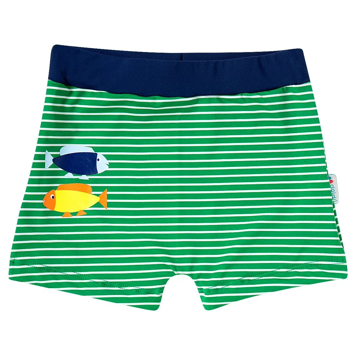 Shorts Praia Toddler Colors Fish Lycra Print Proteção Uv 50+ Tip Top