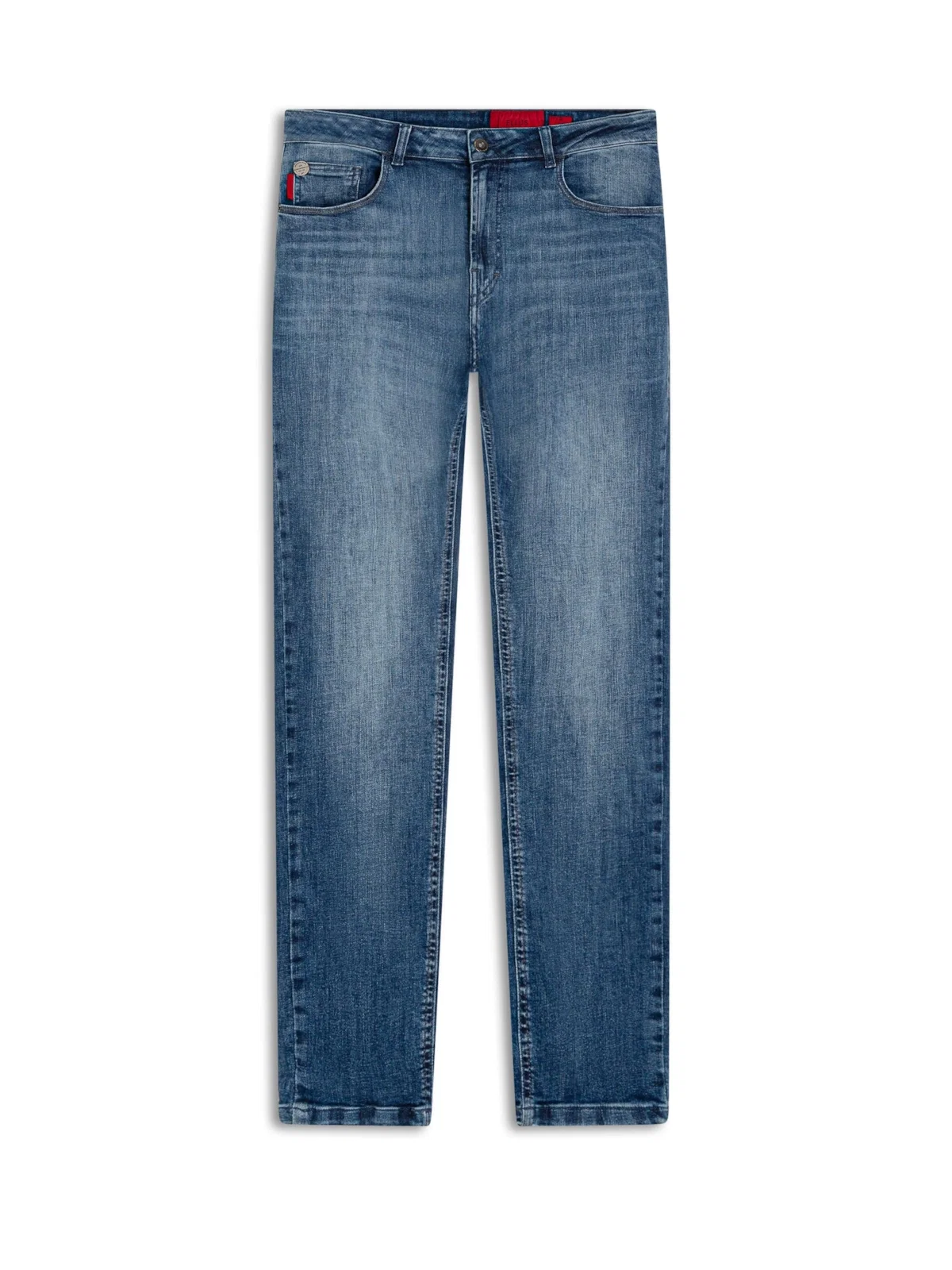 Calça High Comfort Stretch Skinny Lav. Medio — imagem 1