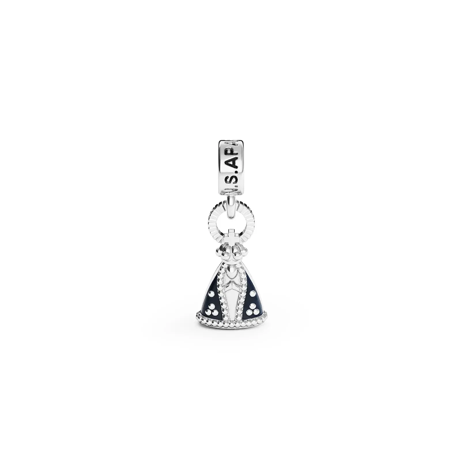 Pingente Life Religioso N.Sra. Aparecida em Prata 925 — imagem 1