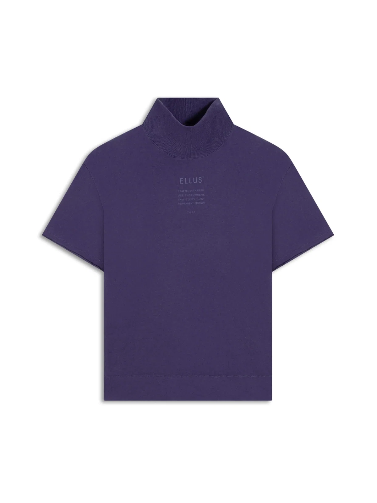 Blusa Ellus Crafted Turtleneck Old Purple — imagem 1