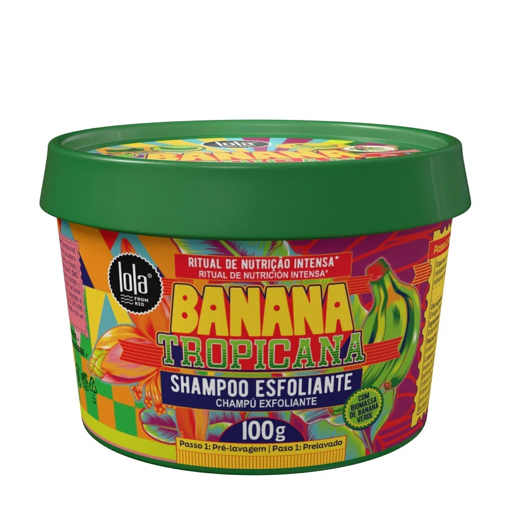 Shampoo Esfoliante Lola Banana Tropicana 100g