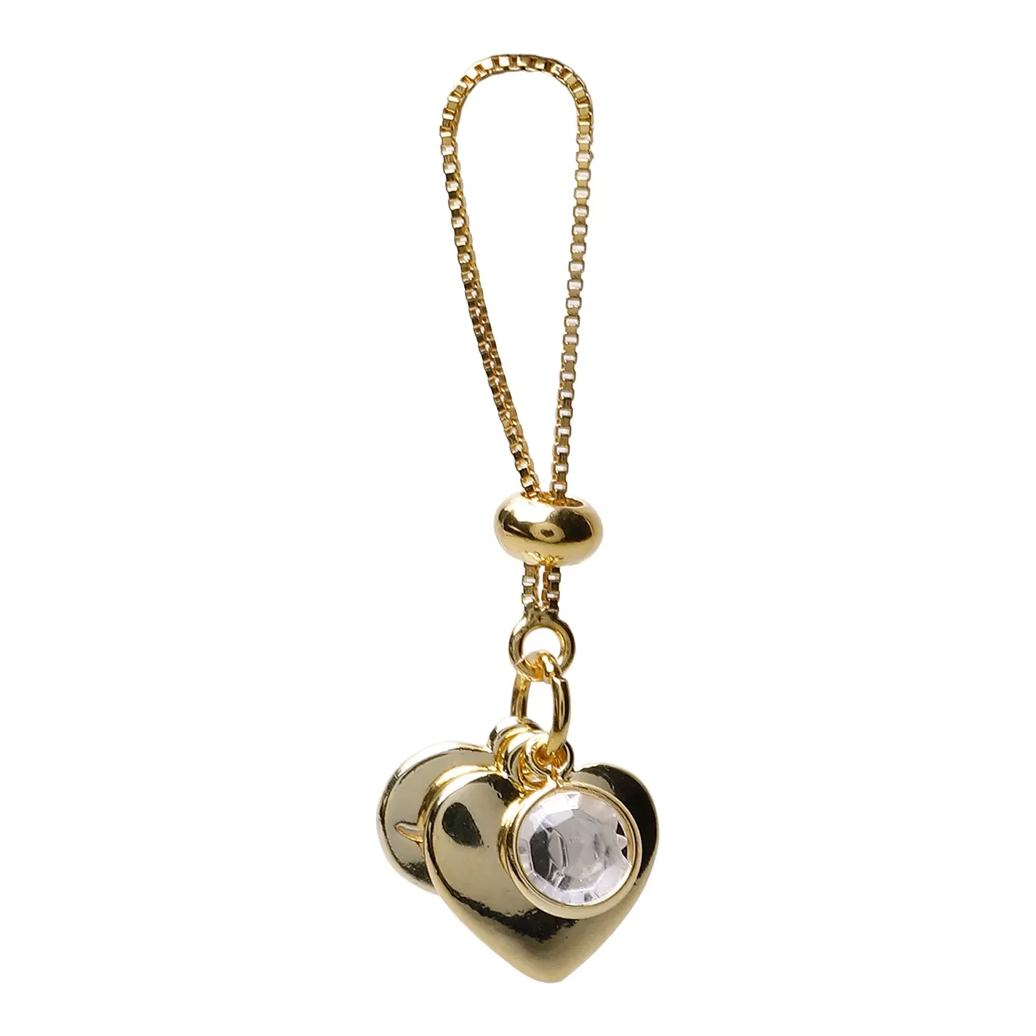 Berloque Coração Chilli Beans Charms Dourado