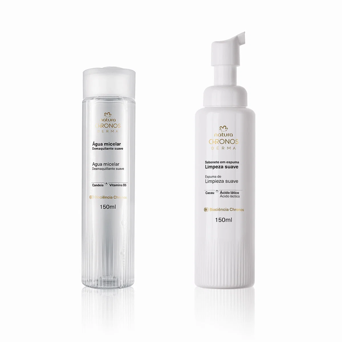 Kit Limpeza Suave Chronos Derma (2 produtos) — imagem 1
