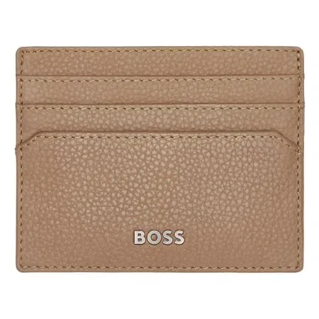 Porta Cartão Hugo Boss Couro Caramelo - Hlc416X