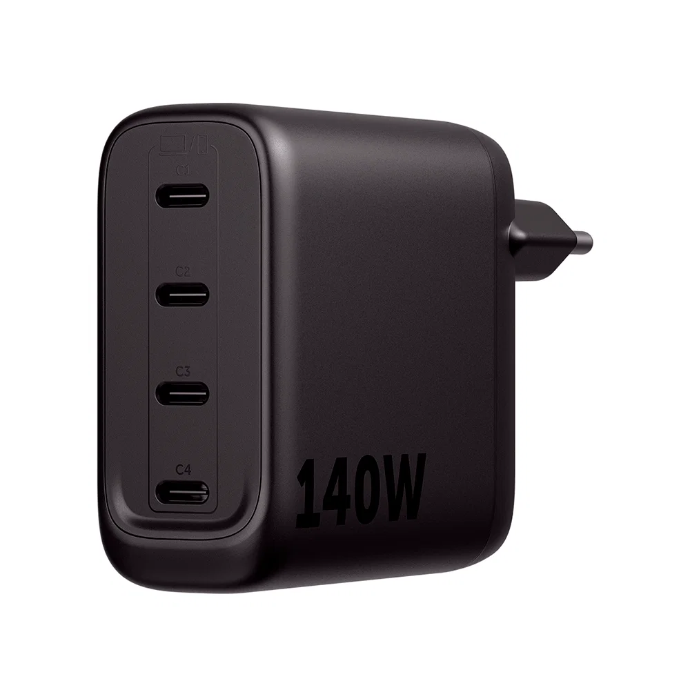 Carregador Turbo 4 Portas USB-C 140W Gan EC 40 Power Intelbras