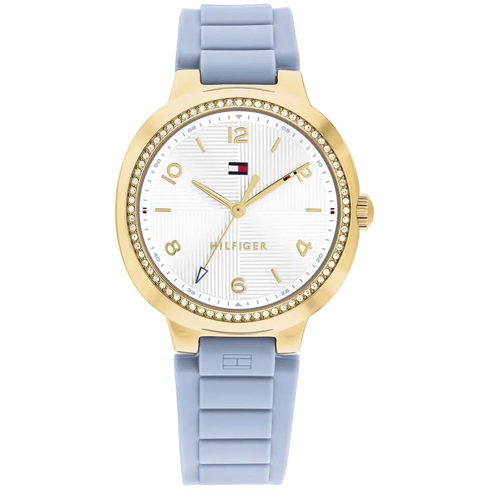Relógio Tommy Hilfiger Savannah Feminino em Borracha Azul 1782897