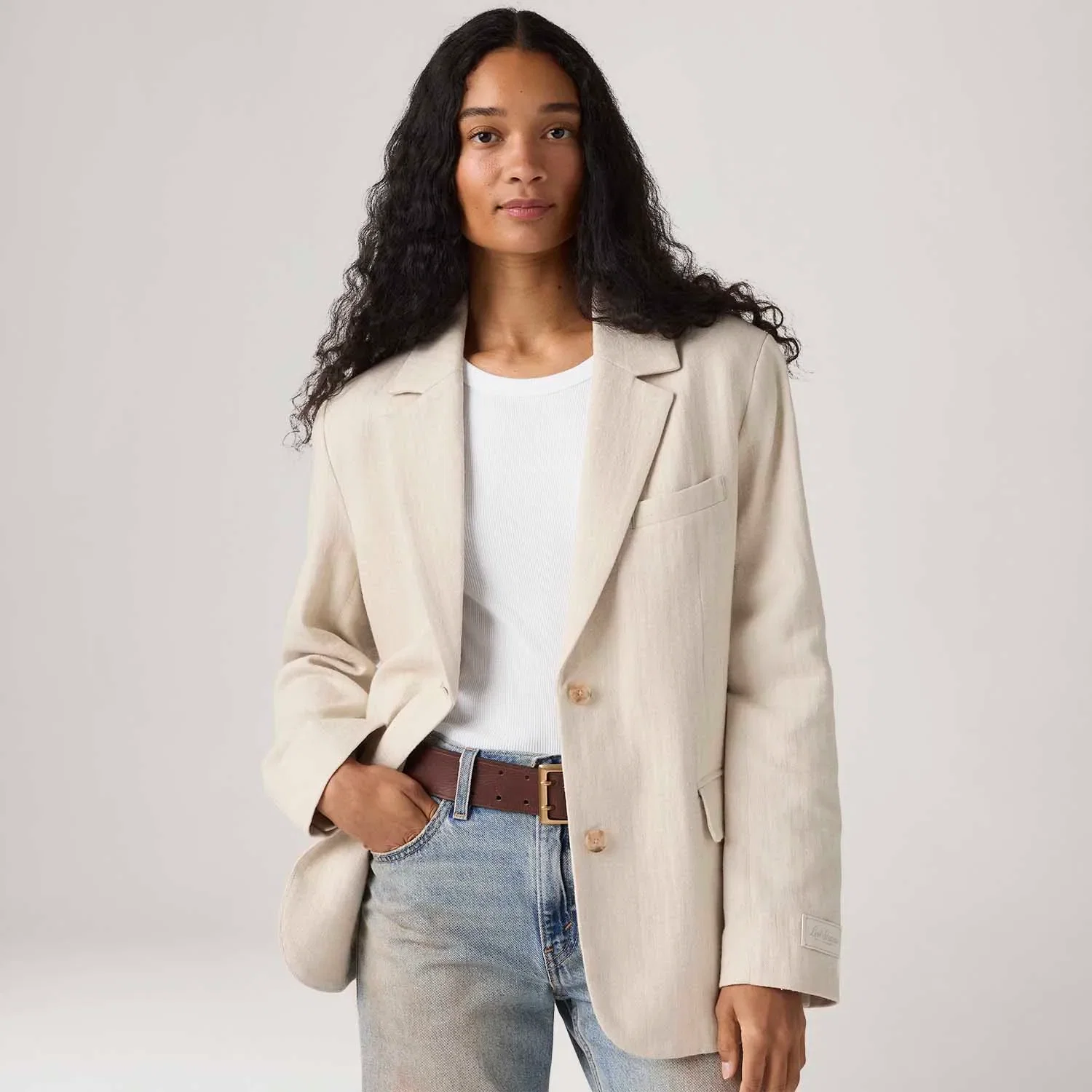 Blazer Levi's® Relaxed Stella Off White — imagem 1
