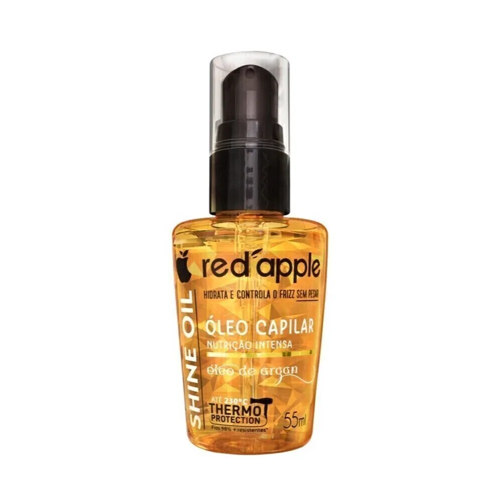 Óleo Capilar Red Apple Shine Oil Óleo de Argan 55ml